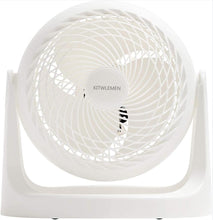 Load image into Gallery viewer, KITWLEMEN Electric Fan without Noise–Quiet Electric Fan for Home or Office, 3 Speeds and 360 Degree Pivoting Head