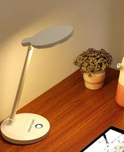 Load image into Gallery viewer, Cabinet Expert LED Lamp, Dimmable Table Lamp with 5 Brightness Levels, Rechargeable, Eye-Caring, Foldable Lamp for Home, Bedroom, Office - White