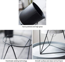 Load image into Gallery viewer, CARRUN Metal Plant stand with Flowe Pot, Iron Plant Pot Holder, Plant Pot Stand for Garden, Home, Table, Office