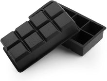 Load image into Gallery viewer, haqiu line Silicone Ice Cube Moulds, Large Size with 8 Cavities, Ice Maker for Whiskey and Cocktails