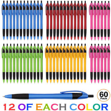 Load image into Gallery viewer, FUNBOOM Gripped Slimster Retractable Ballpoint Pen Medium Point Black ink Smooth Writing Pens for Journaling