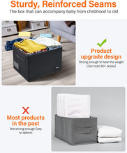 Load image into Gallery viewer, NWFashion Large Toy Chest, Fireproof Toy Bin Storage Organizer for Boys Kids, Collapsible Storage Box with Handles for Playroom, Closet, Home Organization,Travel Car