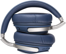Load image into Gallery viewer, MOUO-KERMA Stereo Headphones, Wireless Bluetooth Headphones, Foldable Headphones/Headset with Mic, Super Fast Audio for TV, PC Gaming - Blue