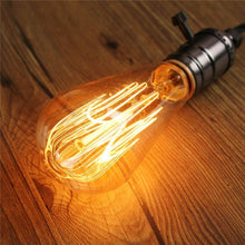 Load image into Gallery viewer, shlinux E26 Antique Vintage Light Bulbs, Warm Dimmable Light Bulb for Table Lamp Restaurant Home Office