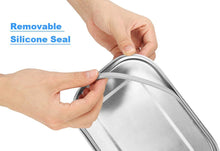 Load image into Gallery viewer, MAXIFFE Mental Lunch Box Container for Kids and Adults - Lockable Clips to Leak Proof - BPA-Free