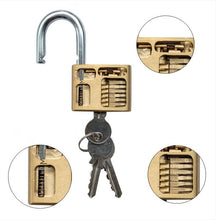 Load image into Gallery viewer, Ravinte Prime Metal Lock - Security Solid Lock with 3 Keys - Padlock with Hard Handle, Suitable for Office and Household Use