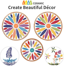 Load image into Gallery viewer, Handicraft ceramic mosaic tiles, petal mosaic pieces for handicrafts (mixed colors, 568g, 20 ounces)