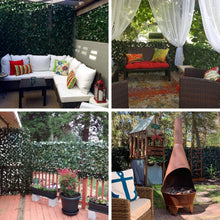 Load image into Gallery viewer, DearHouse Fence Privacy Screen for Balcony Patio Outdoor,Decorative Faux Ivy Fencing Panel,Artificial Hedges (Single Sided Leaves)