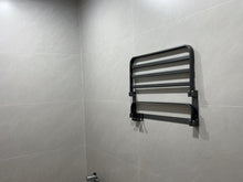 Load image into Gallery viewer, VANLOGY Towel rack, perforated towel rack, integrated hanging rack, bathroom rack, storage rack
