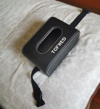 Load image into Gallery viewer, TCFWED Car tissue box, oversized tissue box, suitable for the rear seat of cars, is an ideal choice for organizing and daily use
