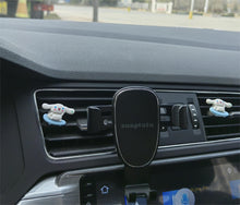 Load image into Gallery viewer, Snaptutu mobile phone holder, in car navigation, gravity sensing fixed support, universal air outlet holder
