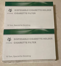 Load image into Gallery viewer, MYSHINE Disposable Cigarette Holder, Filter, Cigarette Filter, 10 Tars, Special for Smoking
