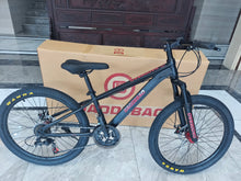 Load image into Gallery viewer, DAODEBAO Teenager/adult mountain bike, fixed frame, suspended front fork, dual disc brakes, suitable for men, women, mountain bikes, and adult bicycles.
