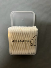 Load image into Gallery viewer, Jms&amp;Jms Cotton Swabs for Cosmetic Purposes 100Ct | Double Tipped Cotton Buds Strong Toughness Handle | 100% Natural Cotton Swabs White
