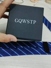 Load image into Gallery viewer, GQWSTP Men's business tie, tie, men's formal attire, business to work professional wedding groom, men's tie
