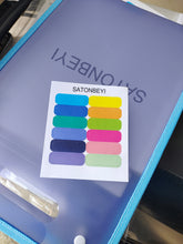 Load image into Gallery viewer, SATONBEYI A4 portable folder portable accordion bag folder
