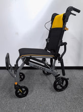Load image into Gallery viewer, WHLICKS Ultra-light folding wheelchair for the elderly, suitable for airplanes, portable small and simple hand-pushed wheelchair for the disabled

