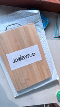 Load image into Gallery viewer, JOOBYFOD household solid wood cutting board, kitchen chopping board, cutting board, bamboo rolling board, antibacterial and mold proof
