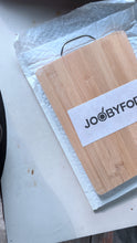 Load image into Gallery viewer, JOOBYFOD household solid wood cutting board, kitchen chopping board, cutting board, bamboo rolling board, antibacterial and mold proof
