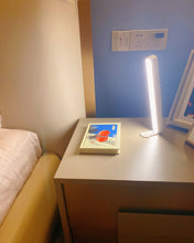 Load image into Gallery viewer, hxltezm Under cabinet light, wardrobe light, dimmable LED under desk light mounting device, with USB powered LED light strip, suitable for under room counter lighting, work desk, student dormitories
