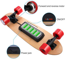 Load image into Gallery viewer, DEVO Electric Skateboard with Wireless Remote, Electric Skateboard for Adult and Teens, 12 MPH Top Speed Electric Longboard, 350W Motor E-Skateboard, 10 Miles Range, Load up to 220lbs, 7 Layers Maple
