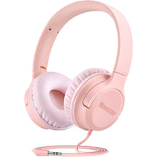 Load image into Gallery viewer, Maezar Wired Headphone, Foldable Adjustable for School, Travel, Online Learning, 3.5mm Audio Jack for Phone, Tablet, PC
