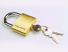 Load image into Gallery viewer, Ravinte Prime Metal Lock - Security Solid Lock with 3 Keys - Padlock with Hard Handle, Suitable for Office and Household Use
