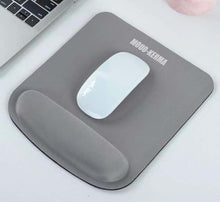 Load image into Gallery viewer, MOUO-KERMA Gaming Office Mouse Pad Mat Mousepad with Rest Wrist Support, Comfortable Computer Mouse Pad for Laptop, Special Textured Surface - Gray
