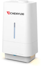 Load image into Gallery viewer, CHENYUXI Humidifiers for Bedroom with Essential Oils - Top Fill Cool Mist Humidifiers - 4.5L Super Quiet Auto Shut-off Air Humidifier with Timer &amp; Nightlight
