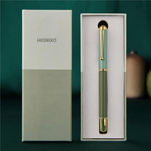 Load image into Gallery viewer, HIONIXO Fountain Ink Pen with Gift Case, Medium Nib, Perfect for Journaling, Calligraphy, Smooth Writing Pens
