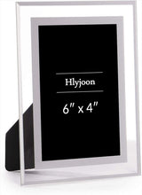 Load image into Gallery viewer, Hlyjoon Picture Frames 6” x 4” , Ideal Decor for Home &amp; Office, Great Gift for Friends, Horizontal &amp; Vertical Standing Picture Frame
