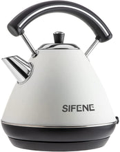 Load image into Gallery viewer, SIFENE Electric Kettle, High Grade Stainless Steel, Quick Boil Electric Kettle with 360 Degree Swivel Base

