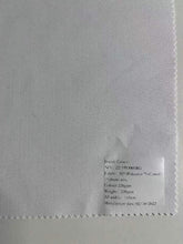 Load image into Gallery viewer, Cobeni white fabric, 92% polyester 7% cotton 1% static thread, chemical fiber base mixed fabric, windbreaker, jacket, trousers fabric
