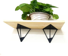 Load image into Gallery viewer, AILIN YELOKIE Metal Shelf Brackets Wall Mounted Floating Shelf Bracket Farmhouse Furniture Decoration

