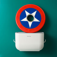 Load image into Gallery viewer, Neatolay Non-marking toilet paper holder multi-functional waterproof plastic wall-mounted toilet roll paper box punch-free bathroom paper holder
