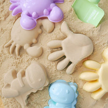Load image into Gallery viewer, PYBSCYPENG Sand Toy Set,33 PCS Including Beach Bucket, Water Wheel, Watering Can, Shovel, Rake, Sea Animal Molds and Storage Bag, Eco-Friendly Sandbox for Toddlers Kids Outdoor Toys
