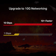 Load image into Gallery viewer, QSFPNESE 10GB PCIe Network Card, Supports Windows 10/8.1/8/7, Including a CAT6A Ethernet Cable
