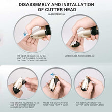 Load image into Gallery viewer, LinceHom Animals Hair Cutting Machine - Electrical Pet Clipper Professional Grooming Kit - Rechargeable Pet Cat Dog Hair Trimmer Shaver Cordless Set
