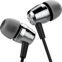 Load image into Gallery viewer, kkloffv Earphones in-Ear Headphones with Mic, High Sensitivity Microphone – Noise Isolating, High Definition for Music, Earbuds for Samsung, iPhone, iPad, Smartphone, MP3 Players.
