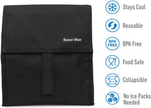Load image into Gallery viewer, Baoer Wan Freezable Lunch Boxwith Zip Closure, Leakproof Portable Reusable Lunch Bag for Adult &amp; Kids
