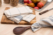 Load image into Gallery viewer, CORAVISTA Cotton Kitchen Towels - Super Absorbent Weave - Made with Upcycled Denim and Cotton

