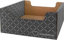 Load image into Gallery viewer, AOSUMWITHU Large Durable Cardboard Cat Scratch Pad and Lounger Toy Replaceable Scratch Pad Insert, Multiple Colors, Wide Design
