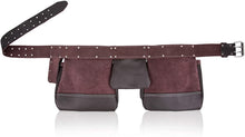 Load image into Gallery viewer, Gytycatah Oil Tanned Leather Tool Belt, Perfect for Carpenter, Construction, Framers, Handyman, Electrician, 100% LEATHER
