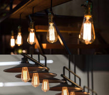 Load image into Gallery viewer, shlinux E26 Antique Vintage Light Bulbs, Warm Dimmable Light Bulb for Table Lamp Restaurant Home Office
