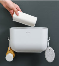Load image into Gallery viewer, Neatolay Non-marking toilet paper holder multi-functional waterproof plastic wall-mounted toilet roll paper box punch-free bathroom paper holder
