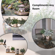 Load image into Gallery viewer, Artificial Potted Plants - Mini Fake Plants – Set of 3 Small Indoor Faux Houseplants for Shelf Tabletop Desk Decoration - Eucalyptus - Rosemary - Boxwood - Greenery in Pots - 9” Tall Plant in Pot
