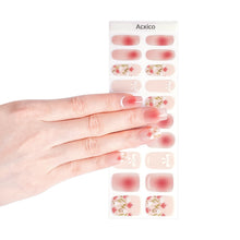 Load image into Gallery viewer, Acxico Nail Decals, Gel Nail Stickers, 20 Pieces, 1 Wooden Stick and 1 Najl File
