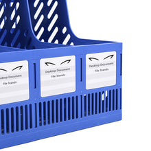 Load image into Gallery viewer, Desktop document file stands, office supplies quadruple file box
