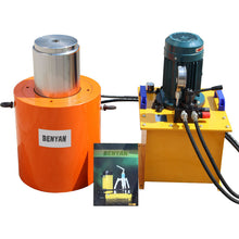 Load image into Gallery viewer, BENYAN 500T electric jack, 500T electric hydraulic jack
