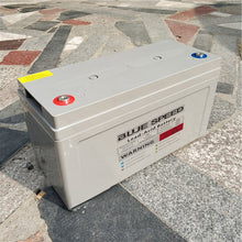 Load image into Gallery viewer, BLUE SPEED battery, lead-acid battery 12V, gel battery, maintenance-free battery
